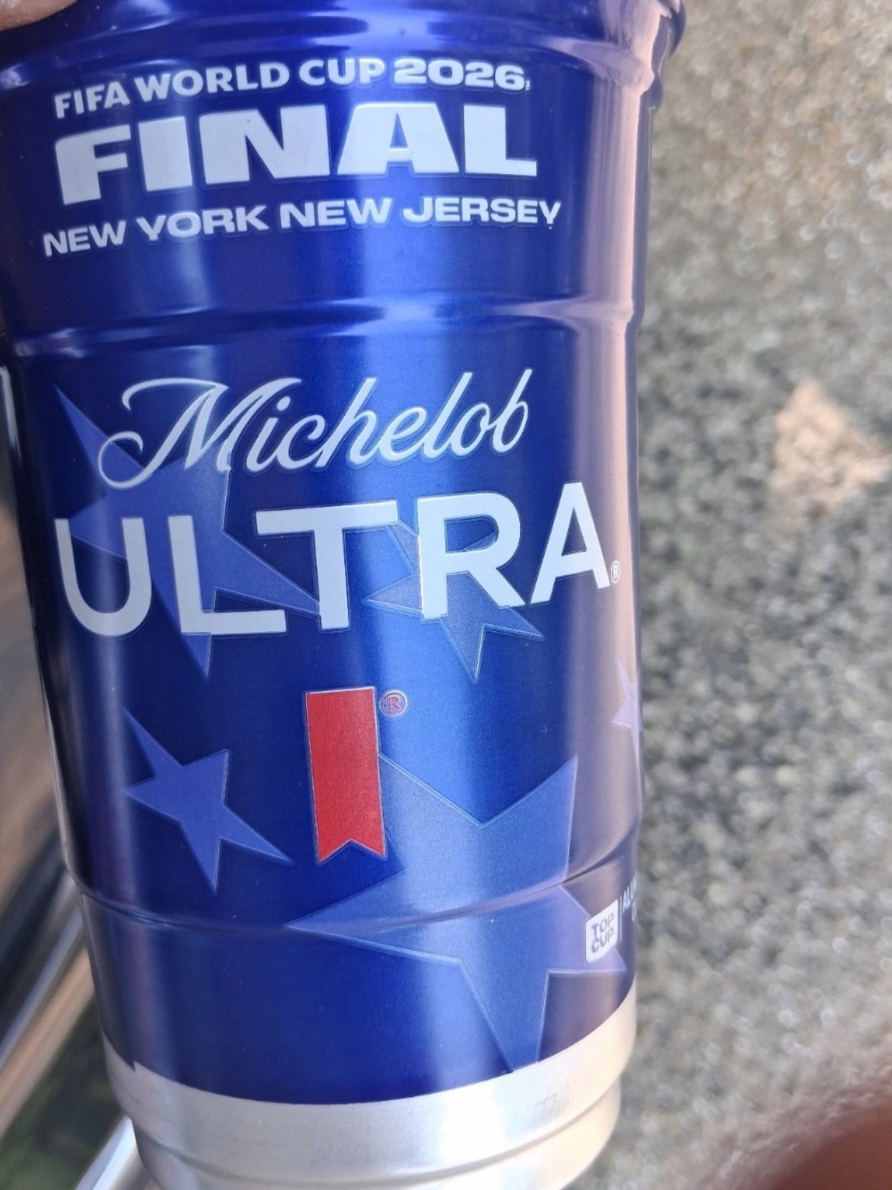 Michelob ULTRA FIFA World Cup 2026 Final Commemorative Cup - Blue